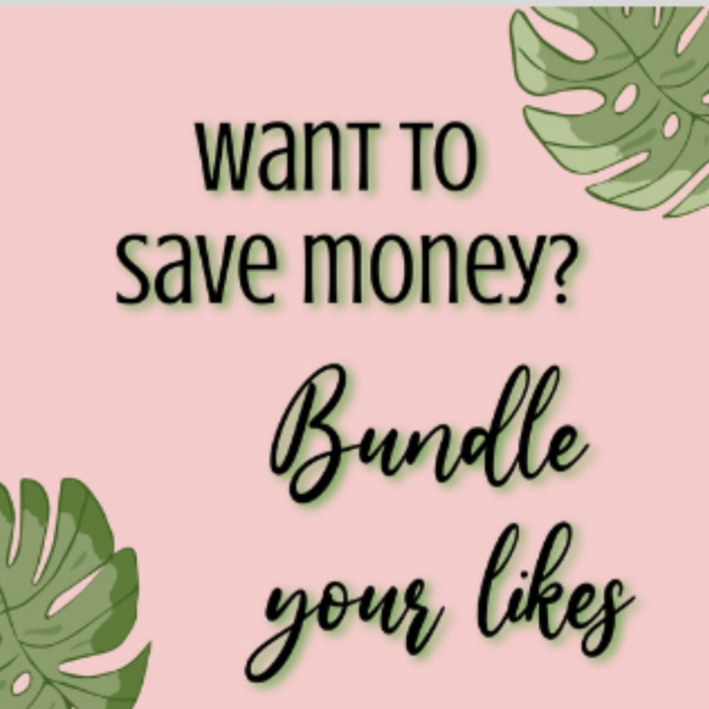 Bundle your likes from my closet & save :)